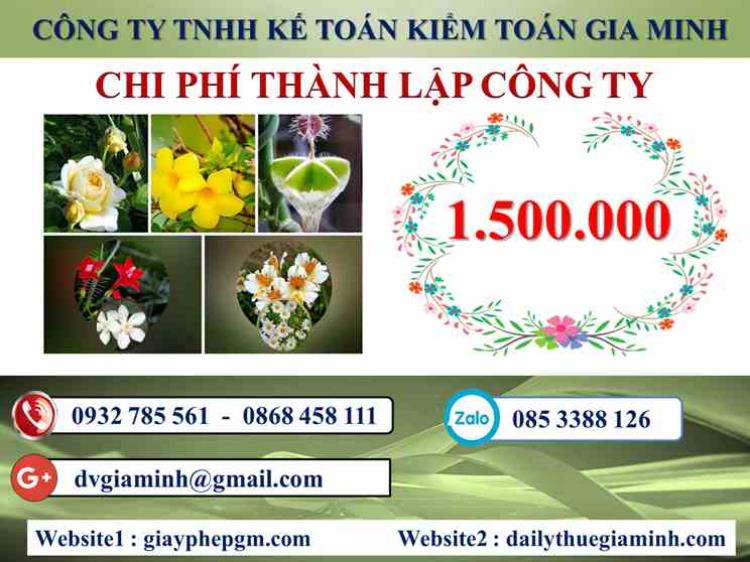 Chi phí thành lập công ty gas tại Nam Định