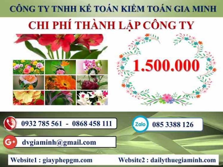 Chi phí thành lập công ty gas tại Ninh Bình