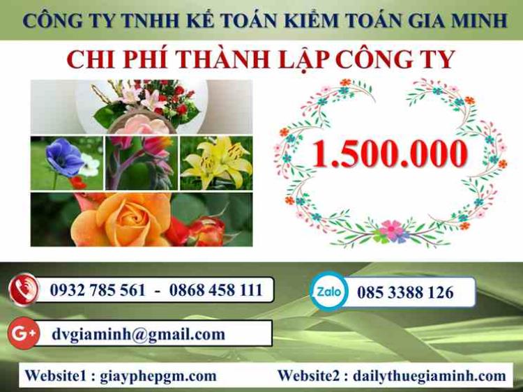 Chi phí thành lập công ty gas tại Ninh Thuận