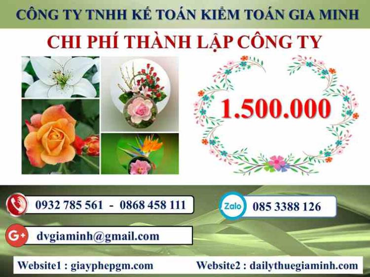 Chi phí thành lập công ty gas tại Quảng Nam