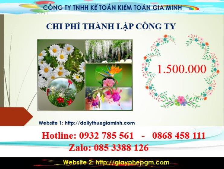 Chi phí thành lập công ty kinh doanh vàng tại Huyện Ứng Hòa
