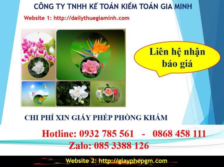 Chi phí xin giấy phép kinh doanh khám chữa bệnh tại An Giang
