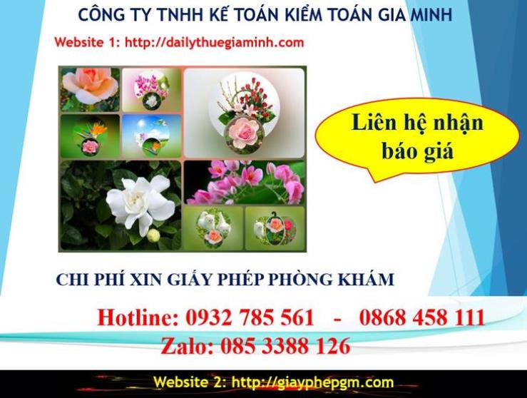 Chi phí xin giấy phép kinh doanh khám chữa bệnh tại Bình Dương