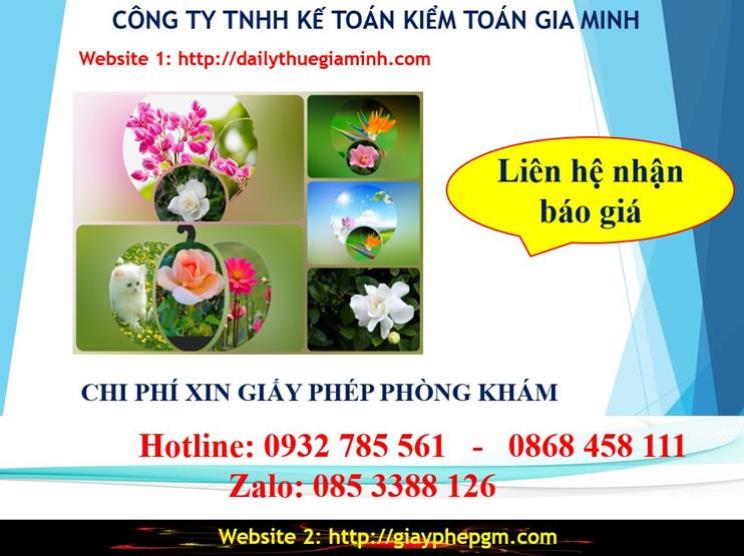 Xin giấy phép kinh doanh khám chữa bệnh tại Huyện Ba Vì Chi phí xin giấy phép kinh doanh khám chữa bệnh tại Huyện Ba Vì