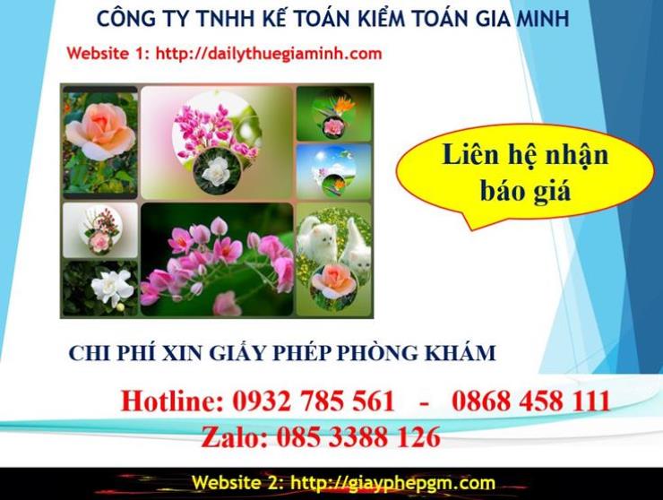 Chi phí xin giấy phép kinh doanh khám chữa bệnh tại H. Chương Mỹ