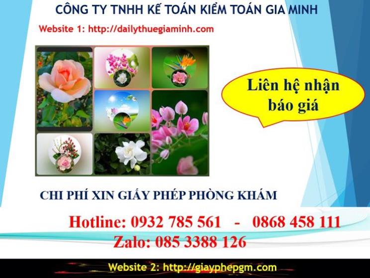 Xin giấy phép kinh doanh khám chữa bệnh tại Huyện Thường Tín Chi phí xin giấy phép kinh doanh khám chữa bệnh tại Huyện Thường Tín