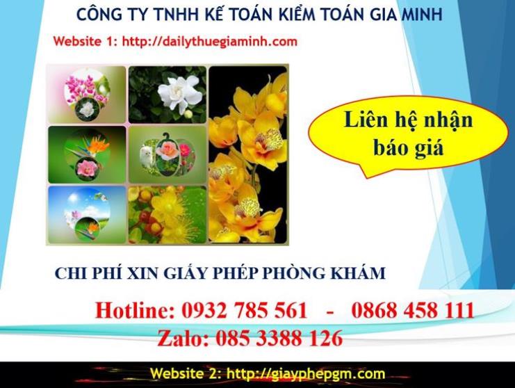 Chi phí xin giấy phép kinh doanh khám chữa bệnh tại Lào Cai