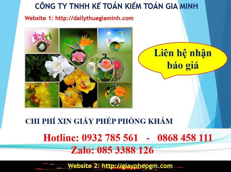 Chi phí xin giấy phép kinh doanh khám chữa bệnh tại Nghệ An