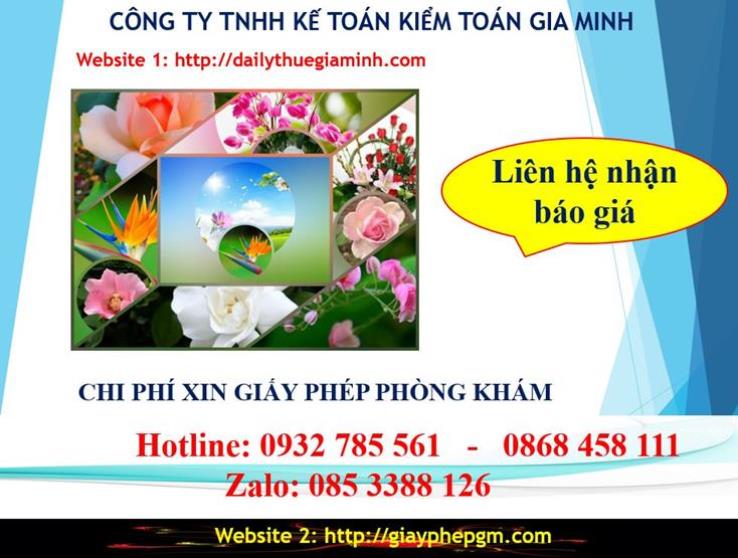 Chi phí xin giấy phép kinh doanh khám chữa bệnh tại Ninh Bình