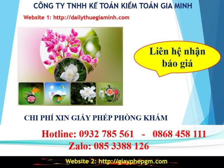 Chi phí xin giấy phép kinh doanh khám chữa bệnh tại Quận 1