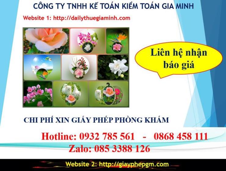 Chi phí xin giấy phép kinh doanh khám chữa bệnh tại Quận Gò Vấp