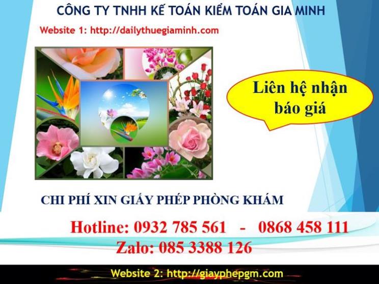 Chi phí xin giấy phép kinh doanh khám chữa bệnh tại Q. Hai Bà Trưng