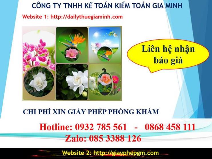 Chi phí xin giấy phép kinh doanh khám chữa bệnh tại Q. Hoàn Kiếm