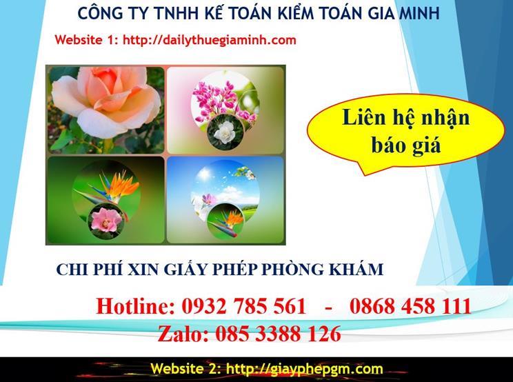 Chi phí xin giấy phép kinh doanh khám chữa bệnh tại Quảng Trị