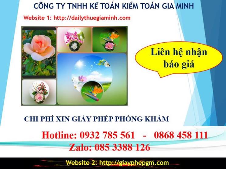 Chi phí xin giấy phép kinh doanh khám chữa bệnh tại Sơn La