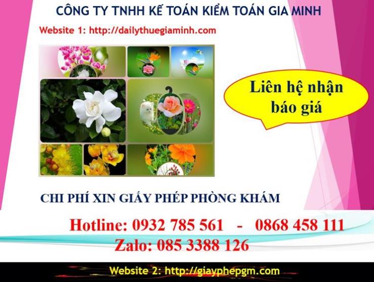 Chi phí xin giấy phép kinh doanh khám chữa bệnh tại Thị xã Thuận An