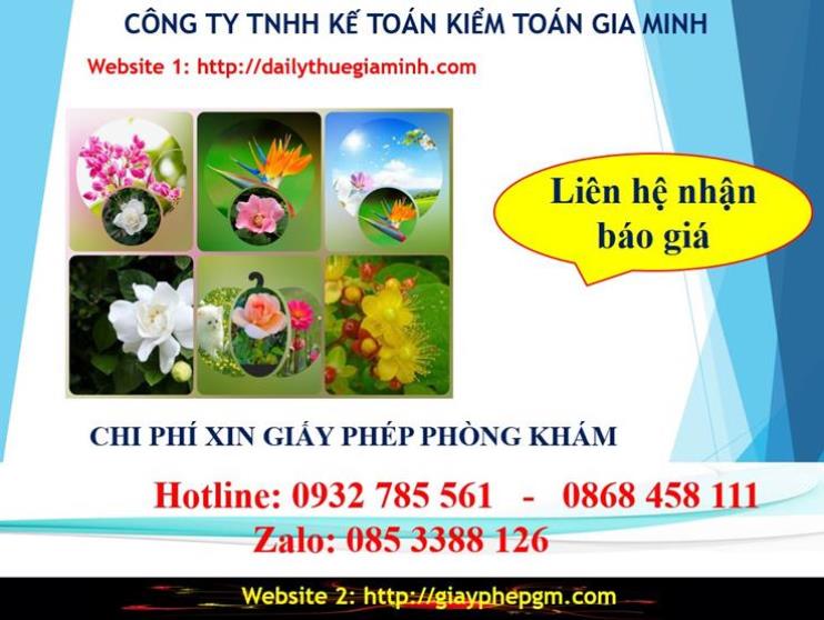 Xin giấy phép kinh doanh khám chữa bệnh tại Vĩnh Phúc Chi phí xin giấy phép kinh doanh khám chữa bệnh tại Vĩnh Phúc