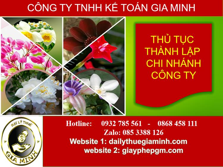 Thủ tục thành lập chi nhánh công ty tại Hà Nội