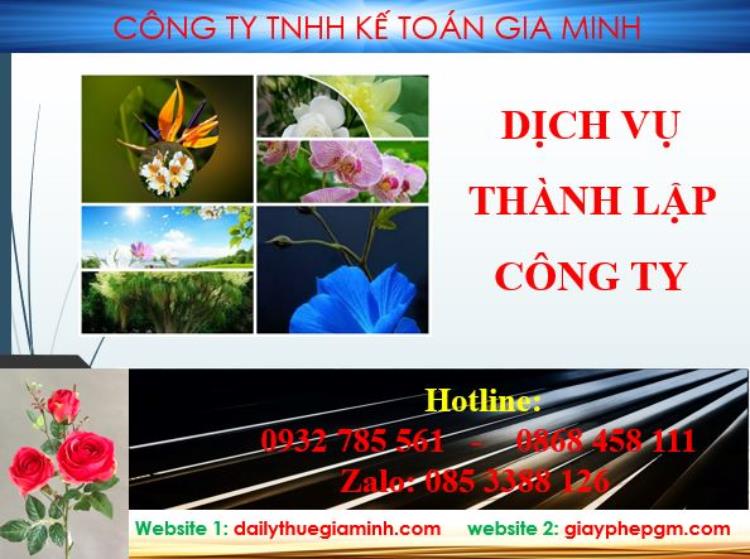 Thành lập công ty tại Hà Giang
