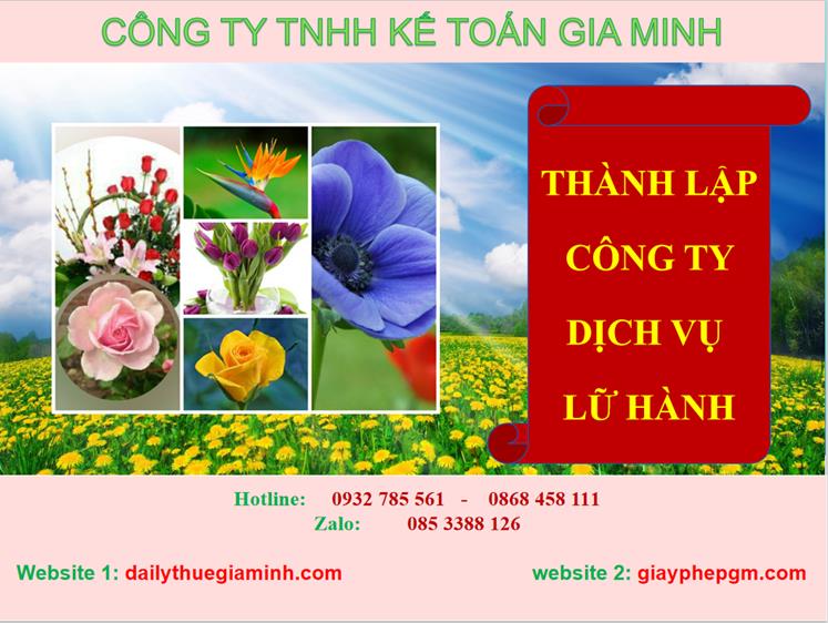 Thủ tục thành lập công ty dịch vụ lữ hành tại Đà Nẵng