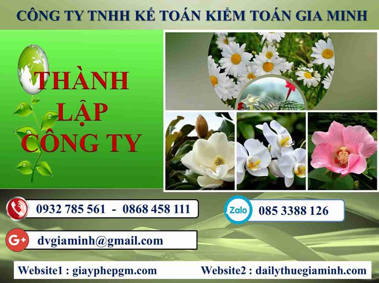 Thủ tục thành lập công ty gas tại Lạng Sơn