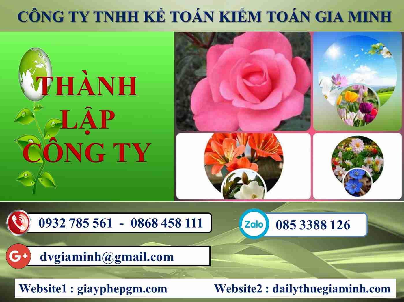 Thủ tục thành lập công ty Tuyên Quang