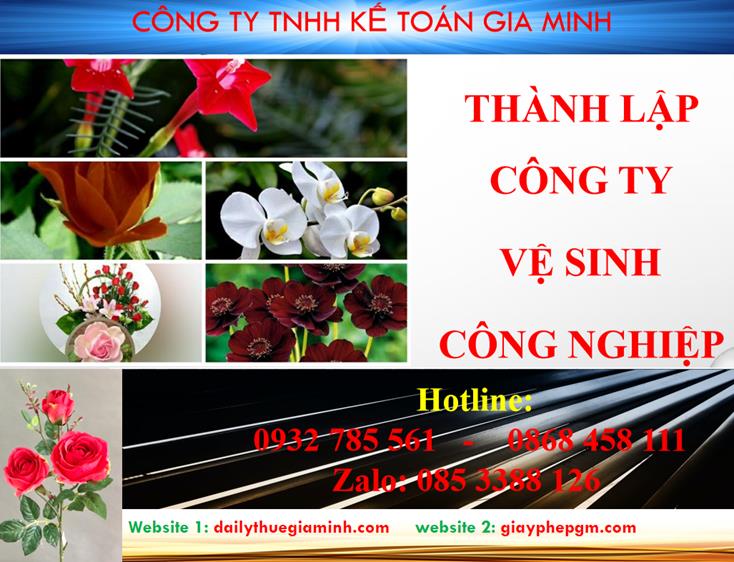 Thủ tục thành lập công ty vệ sinh công nghiệp tại Kiên Giang