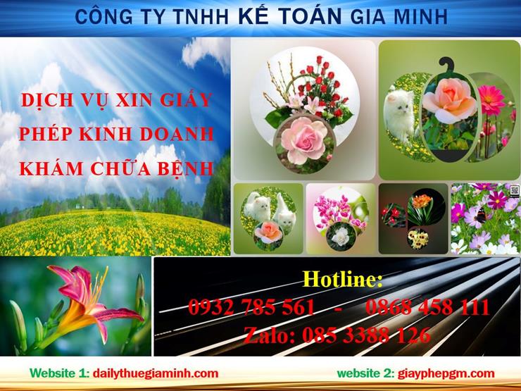  Thủ tục xin giấy phép kinh doanh khám chữa bệnh tại Huyện Bàu Bàng