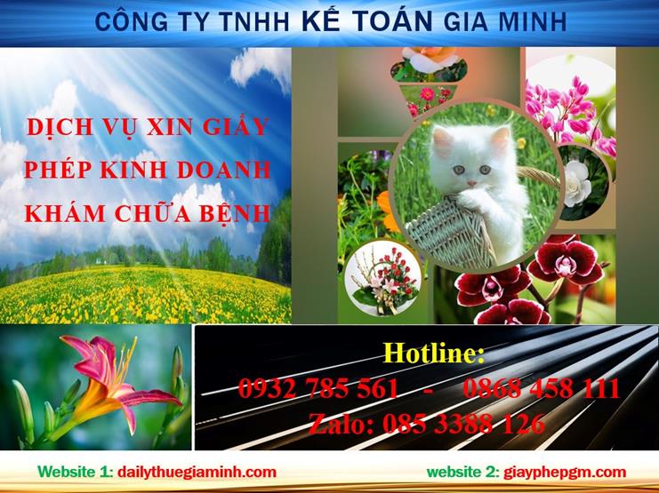 Xin giấy phép kinh doanh khám chữa bệnh tại Huyện Thạch Thất Thủ tục xin giấy phép kinh doanh khám chữa bệnh tại Huyện Thạch Thất