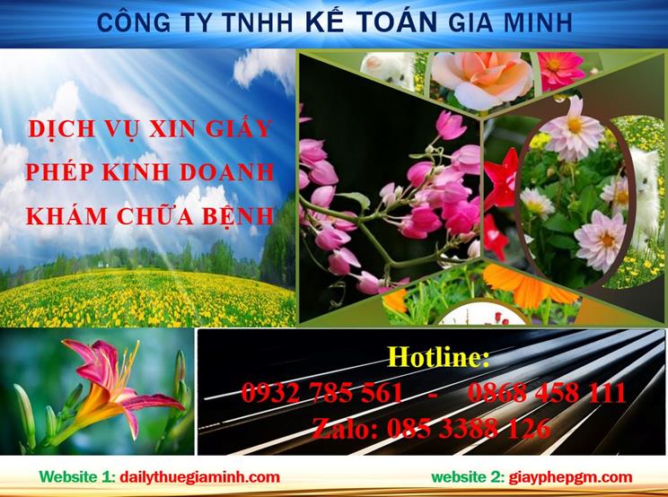 Thủ tục xin giấy phép kinh doanh khám chữa bệnh tại Quận Gò Vấp