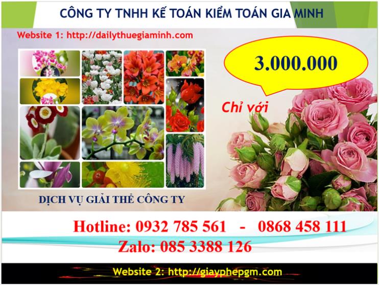Chi phí giải thể doanh nghiệp tại Đắk Nông