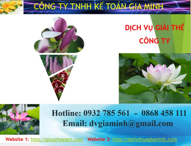 Dịch vụ giải thể công ty Huyện Phong Điền