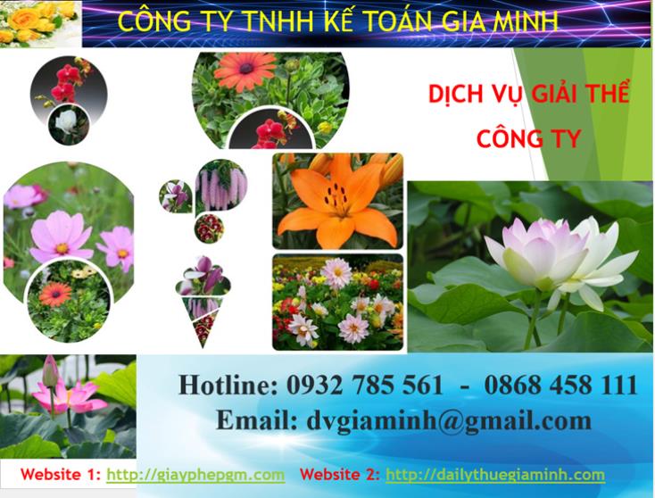 Dịch vụ giải thể công ty Quận Thanh Xuân
