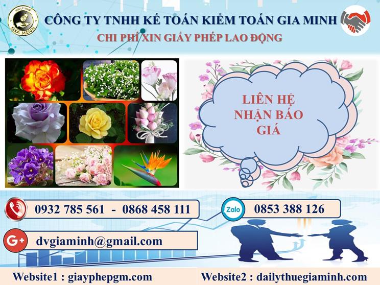 Chi phí xin giấy phép lao động tại Ninh Thuận
