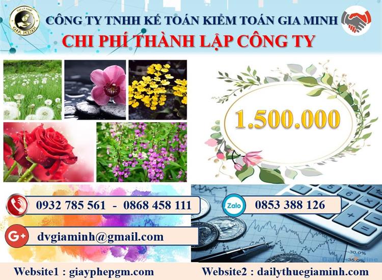 Chi phí dịch vụ thành lập doanh nghiệp tại Bắc Kạn