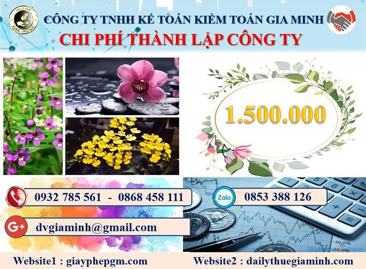 Chi phí dịch vụ thành lập doanh nghiệp tại Hà Giang