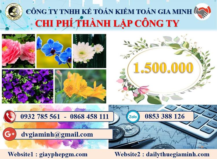 Chi phí dịch vụ thành lập doanh nghiệp tại Huyện Mê Linh