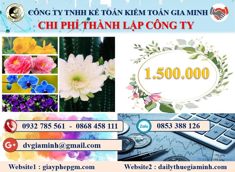 Chi phí dịch vụ thành lập doanh nghiệp tại Huyện Phúc Thọ