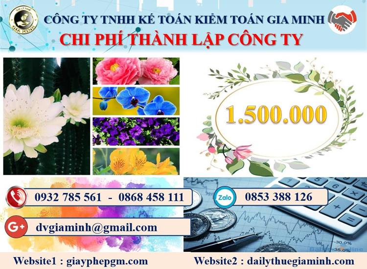 Chi phí dịch vụ thành lập doanh nghiệp tại Huyện Thạch Thất