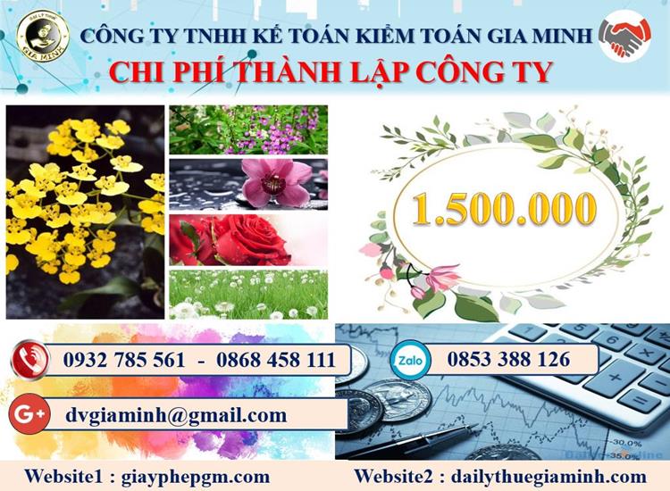 Chi phí dịch vụ thành lập doanh nghiệp tại Huyện Thanh Oai