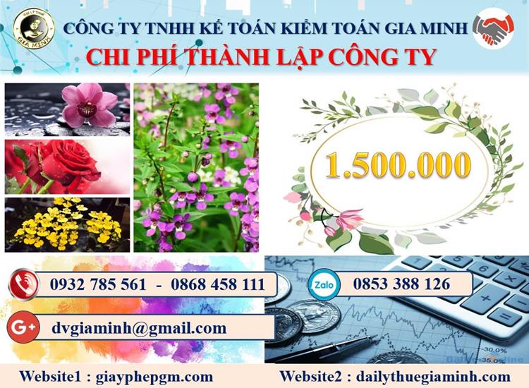 Chi phí dịch vụ thành lập doanh nghiệp tại Huyện Thường Tín