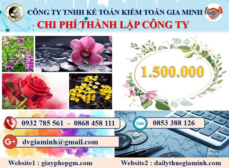 Chi phí dịch vụ thành lập doanh nghiệp tại Kiên Giang