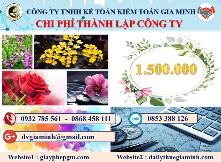 Chi phí dịch vụ thành lập doanh nghiệp tại Lâm Đồng