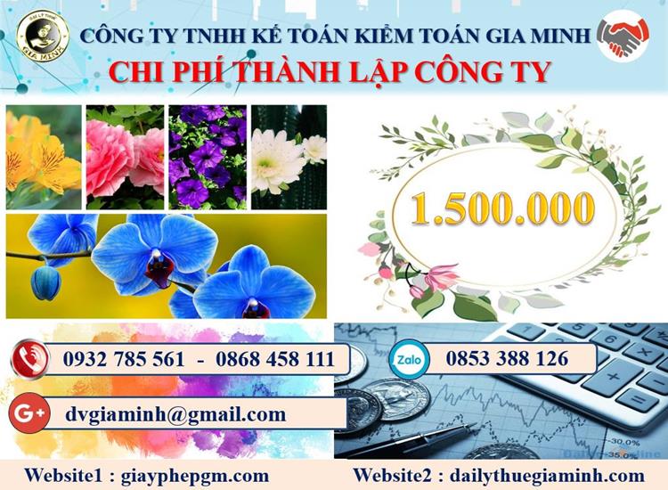 Chi phí dịch vụ thành lập doanh nghiệp tại Phú YênChi phí dịch vụ thành lập doanh nghiệp tại Phú Yên