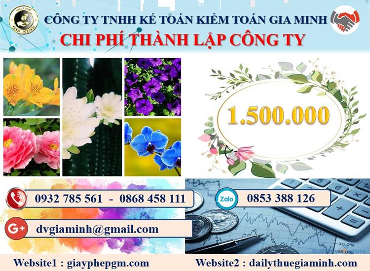 Chi phí dịch vụ thành lập doanh nghiệp tại Quận Long Biên