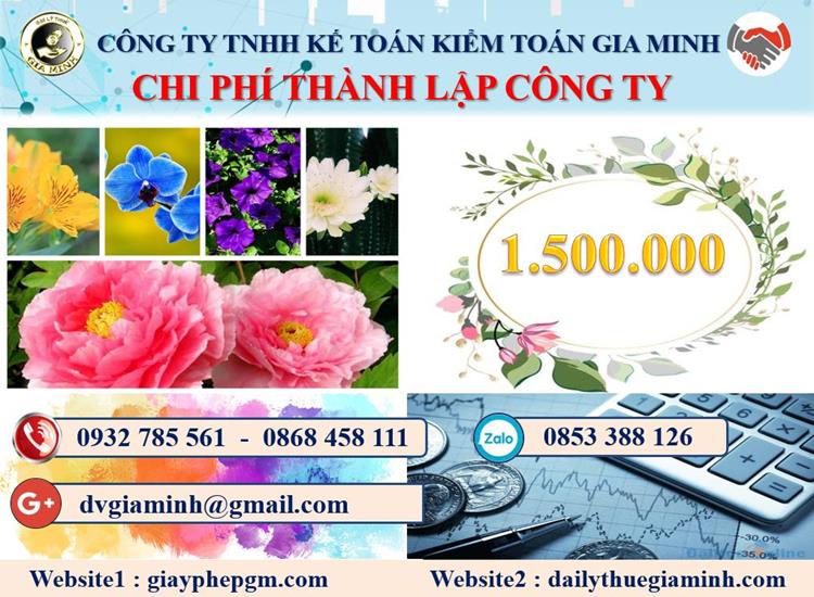 Chi phí dịch vụ thành lập doanh nghiệp tại Quảng Bình