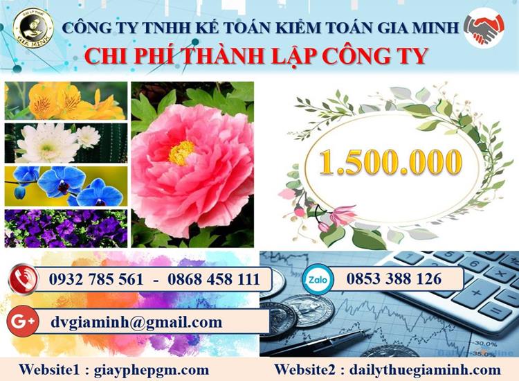 Chi phí dịch vụ thành lập doanh nghiệp tại Quảng Nam