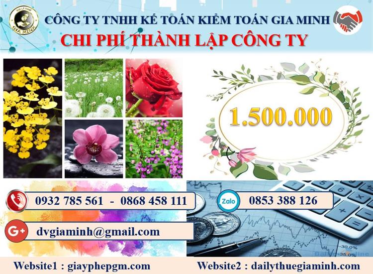 Chi phí dịch vụ thành lập doanh nghiệp tại Quảng Trị
