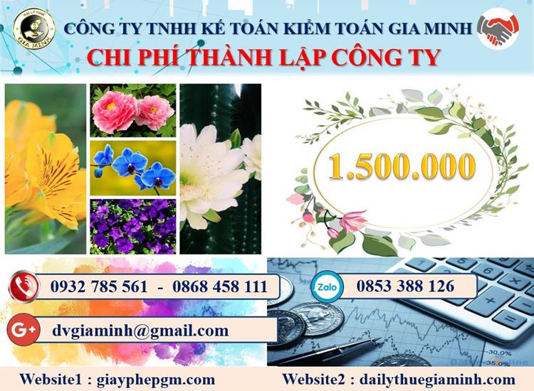 Chi phí dịch vụ thành lập doanh nghiệp tại Tây Ninh