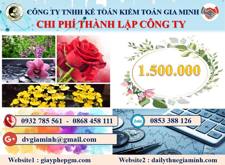 Chi phí dịch vụ thành lập doanh nghiệp tại Thành Phố Đà Nẵng